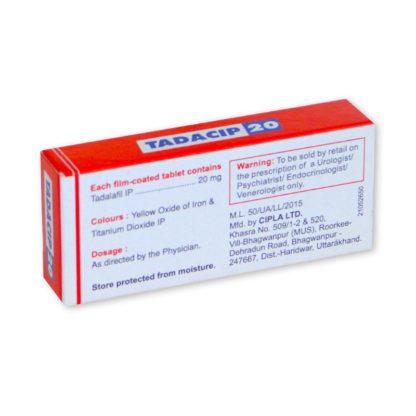 Tadacip 20mg – Image 4