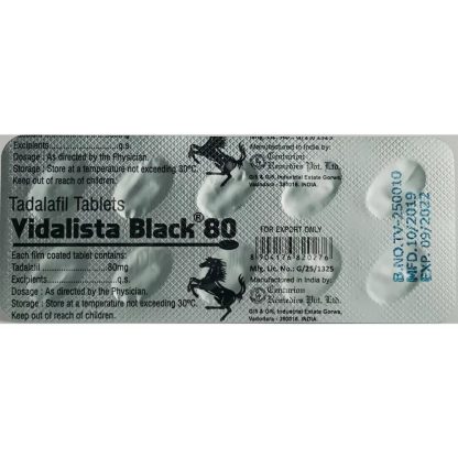 Vidalista Black 80mg